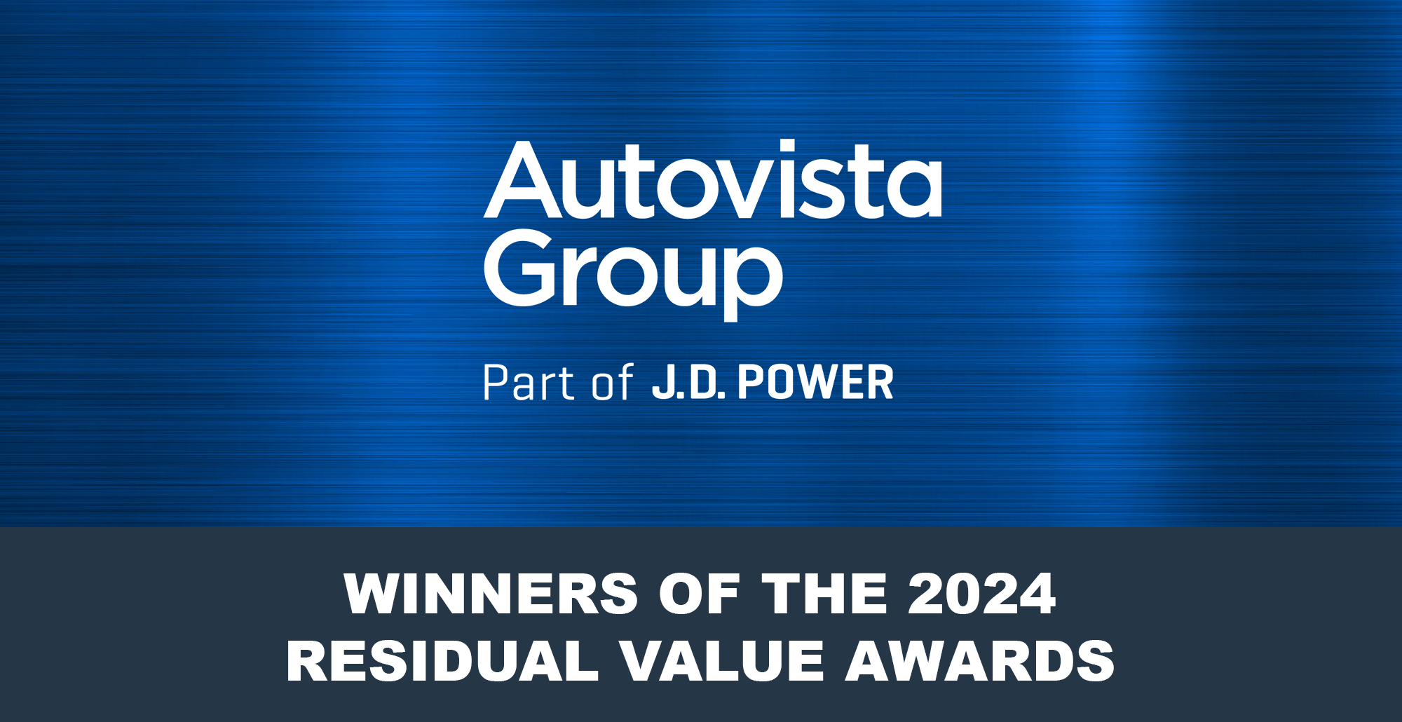 Winners of the 2024 Autovista Group Residual Value Awards