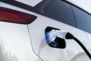 EV charging station for electric car