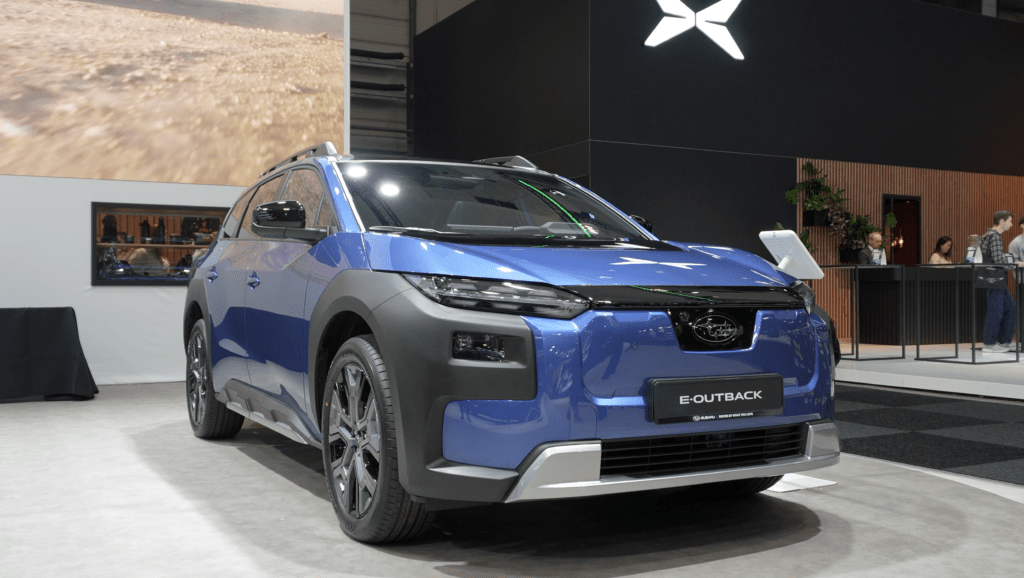 Subaru e-Outback auf dem Brüsseler Autosalon