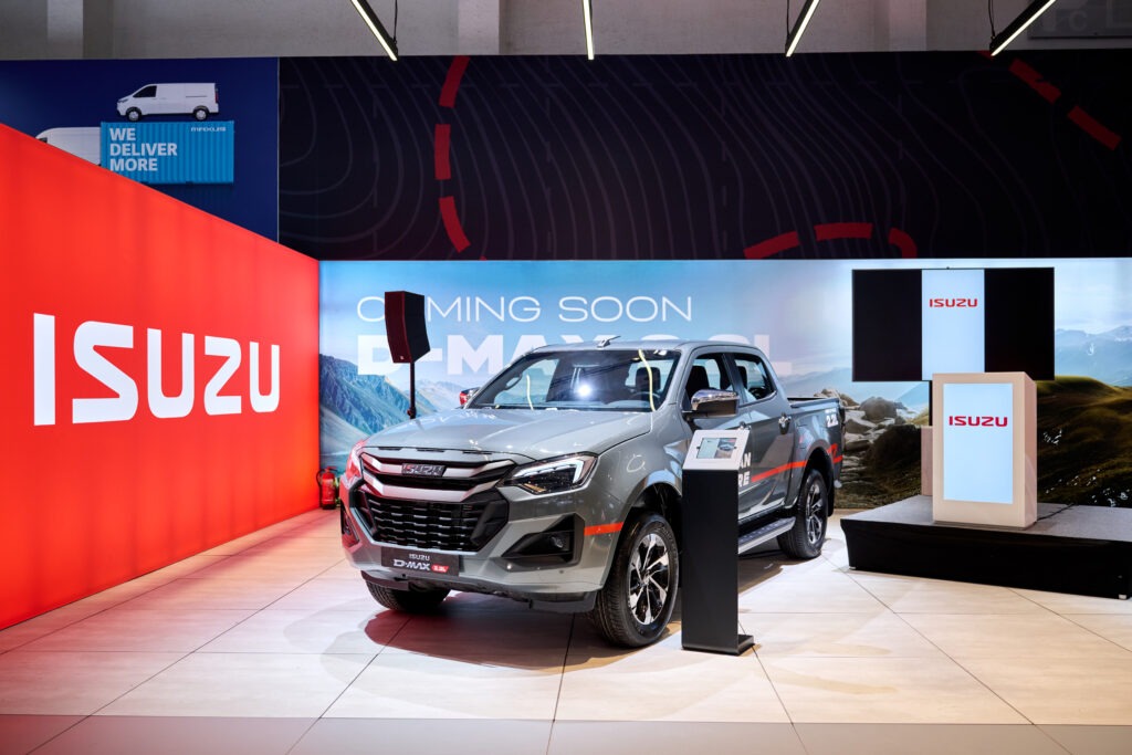 Isuzu D-Max auf dem Brüsseler Autosalon