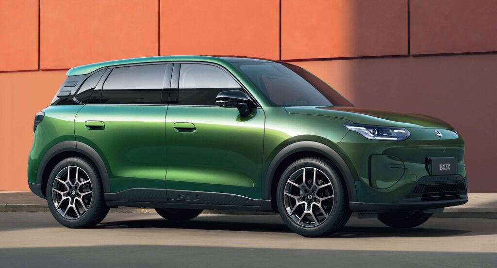 Sprungmotor B03X draußen