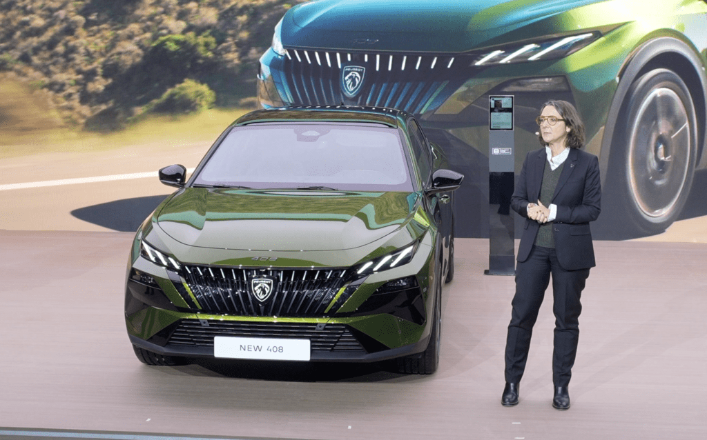 Peugeot 408 auf dem Brüsseler Autosalon