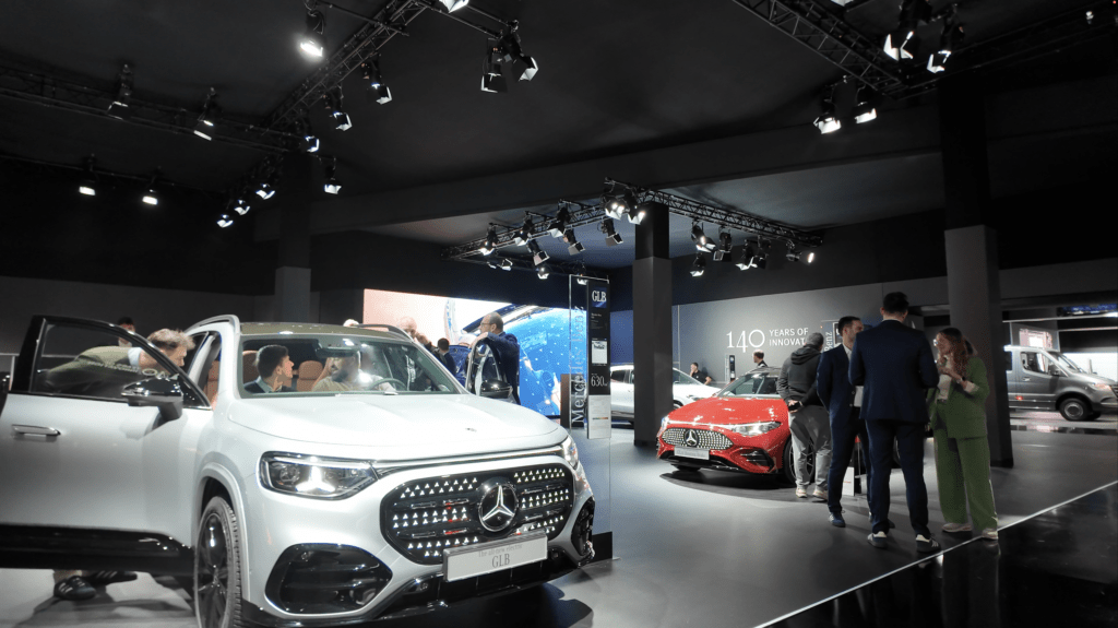 Mercedes-Benz GLB auf dem Brüsseler Autosalon
