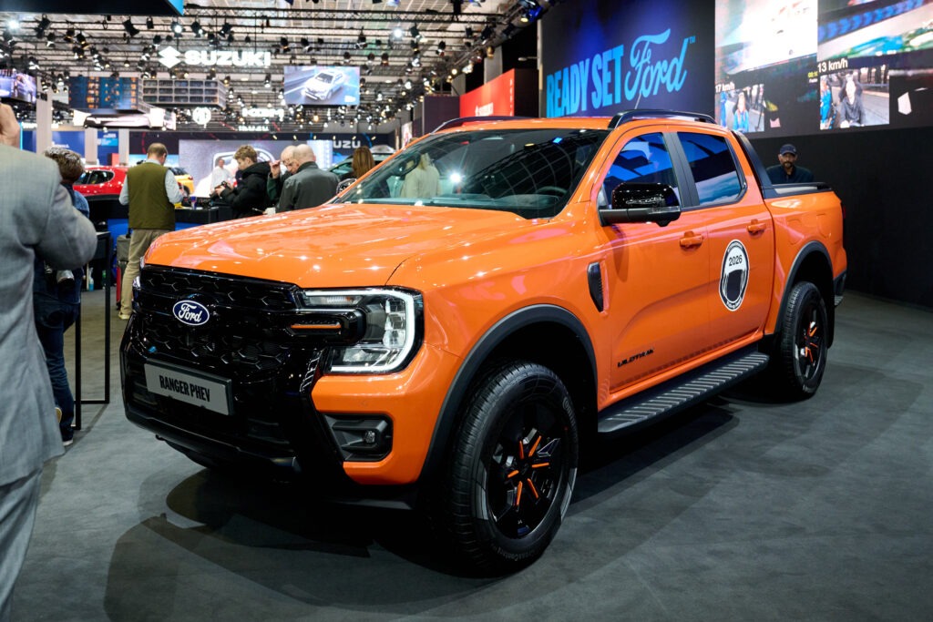 Ford Ranger PHEV auf dem Brüsseler Autosalon