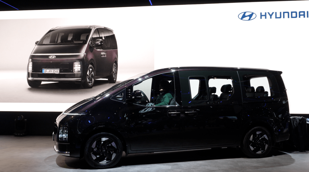 Hyundai Staria EV at Brussels Motor Show