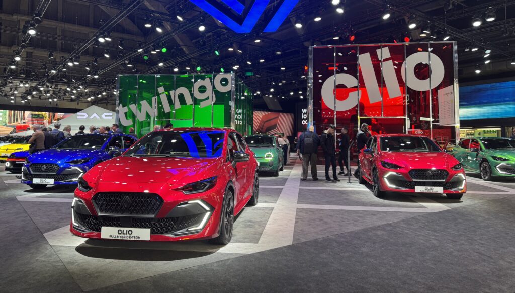 Cars on display at the Brussels Motor Show 2026