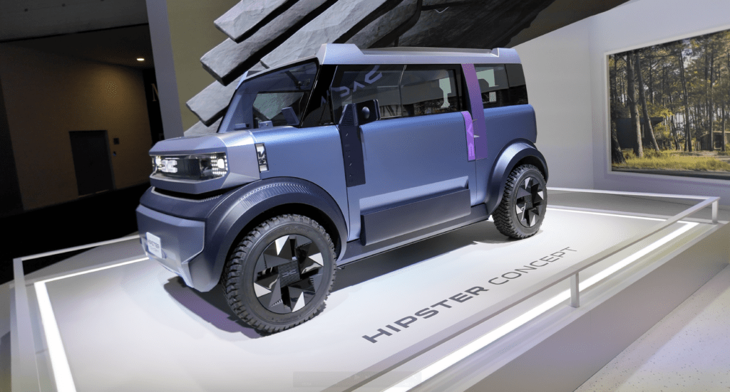 Das Konzeptauto Dacia Hipster wurde auf dem Brüsseler Autosalon vorgestellt